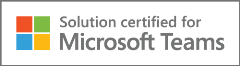 Solution Certified for Microsoft Teams